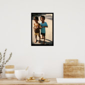 Balinese Boys Poster (Keuken)