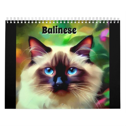 Balinese Cat Kalender (Hoes)