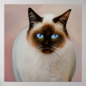 Balinese Cat Poster (Voorkant)