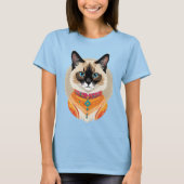 Balinese Cat T-shirt (Voorkant)