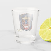Balinese Ceremonial Mask 2 Shot Glas (Achterkant)