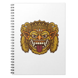 Balinese Culturele Barong Notitieboek