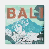 Balinese Dancer Bali Magneet (Voorkant)