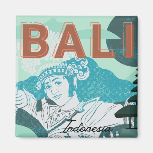 Balinese Dancer Bali Magneet (Voorkant)