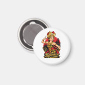 Balinese danser magneet (Voorkant / Achterkant)