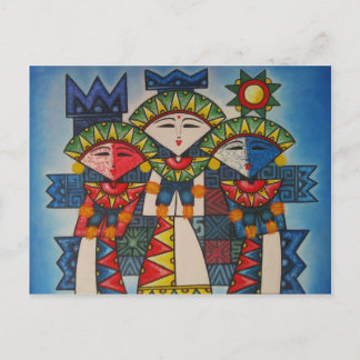 Balinese danseres briefkaart