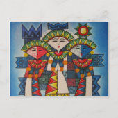 Balinese danseres briefkaart (Voorkant)