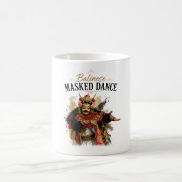 Balinese Gemaskerde Dans Mok