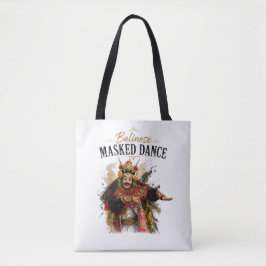 Balinese Gemaskerde Dans Tote Tas