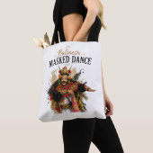 Balinese Gemaskerde Dans Tote Tas (Dichtbij)