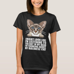 Balinese kat Balinese Balinese katten T-shirt