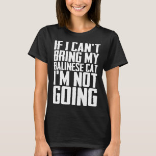Balinese kat Balinese katten 2 T-shirt
