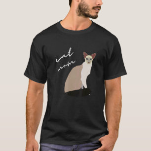 Balinese kat mam voor kat t-shirt