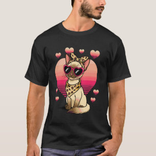 Balinese kat valentijnsdag t-shirt