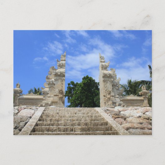 Balinese kunst briefkaart (Voorkant)