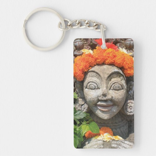 Balinese kunst sleutelhanger (Voorkant)