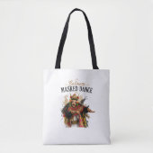 Balinese Masked Dance Tote Bag (Voorkant)