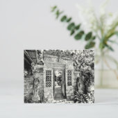 Balinese poort briefkaart (Staand voorkant)