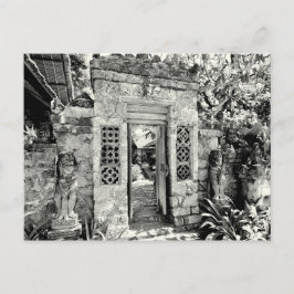 Balinese poort briefkaart