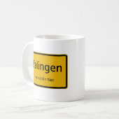 Balingen Tasse Kaffeetasse Teetasse Koffiemok (Voorkant links)