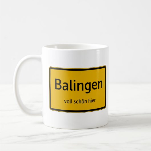 Balingen Tasse Kaffeetasse Teetasse Koffiemok (Links)