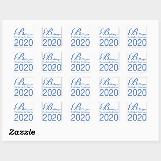 Balisage 2020 Sticker (Vel)