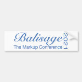 Balisage Bumpersticker 2021 (Voorkant)