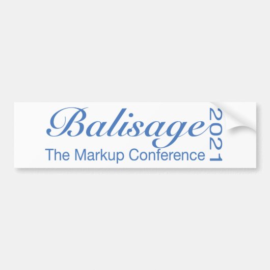 Balisage Bumpersticker 2021 (Voorkant)