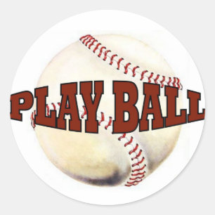 BALK #1 SPELEN RONDE STICKER
