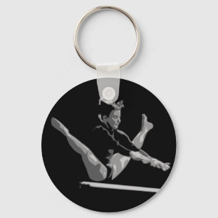 balk gymnastiek sleutelhanger