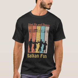 Balkan party  retro design T-shirt