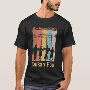 Balkan party  retro design T-shirt