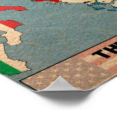 Balkan tijdens de Koude Oorlog Poster (Hoek)