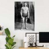 Balkan-worstelaar Yussif Hussane, 1915 Poster (Thuiskantoor)