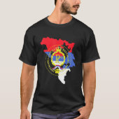 Balkanrepubliek Srpska Flag Sarajevo T-shirt (Voorkant)