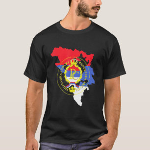 Balkanrepubliek Srpska Flag Sarajevo T-shirt