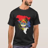 Balkanrepubliek Srpska Flag Sarajevo T-shirt (Voorkant)