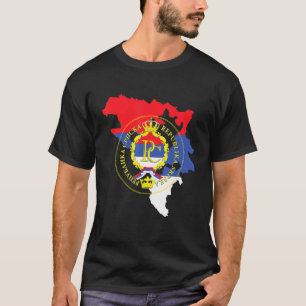Balkanrepubliek Srpska Flag Sarajevo T-shirt