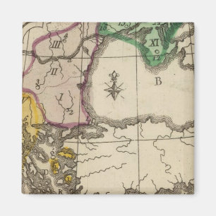 Balkanschiereiland 3 magneet