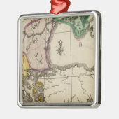 Balkanschiereiland 3 metalen ornament (Links)