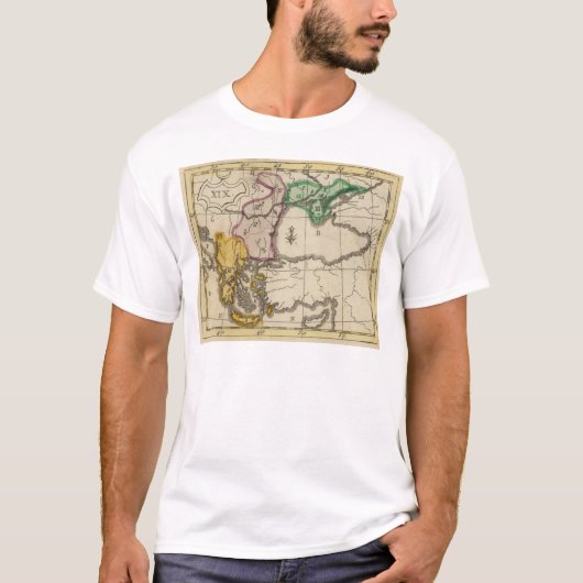 Balkanschiereiland 3 t-shirt (Voorkant)