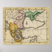 Balkanschiereiland 5 poster (Voorkant)