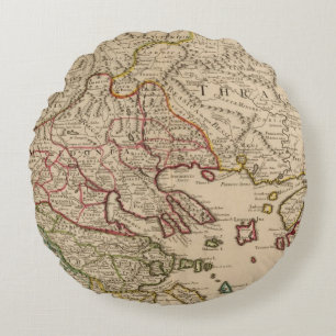 Balkanschiereiland, Griekenland, Macedonië 3 Rond Kussen