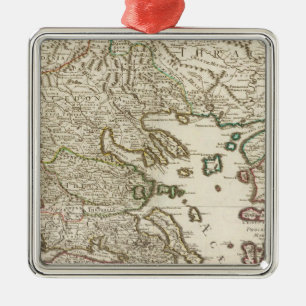 Balkanschiereiland, Griekenland, Macedonië Metalen Ornament