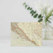 Balkanschiereiland, Kroatië, Slovenië Briefkaart (Staand voorkant)