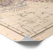 Balkanschiereiland, Oostenrijk, Hongarije Poster (Hoek)