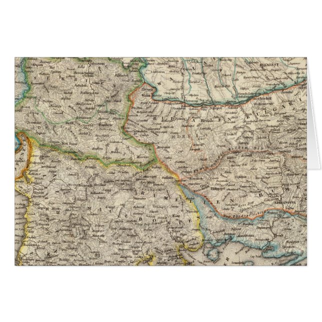 Balkanschiereiland, Turkije 2 (Voorkant Horizontaal)