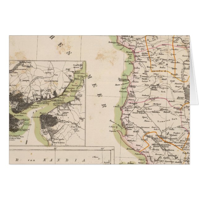 Balkanschiereiland, Turkije, Albanië (Voorkant Horizontaal)