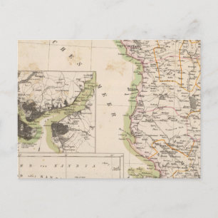 Balkanschiereiland, Turkije, Albanië Briefkaart