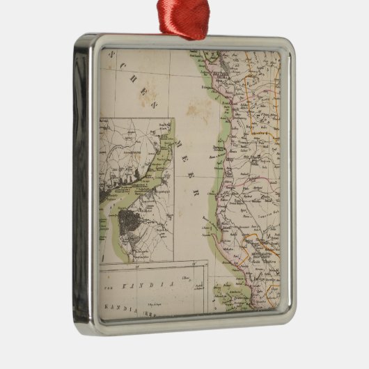 Balkanschiereiland, Turkije, Albanië Metalen Ornament (Rechts)